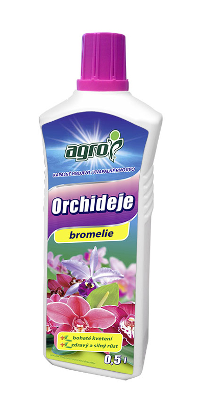 Hnojivo pro orchideje AGRO 0,5l - rozbaleno - expirace 10/2025