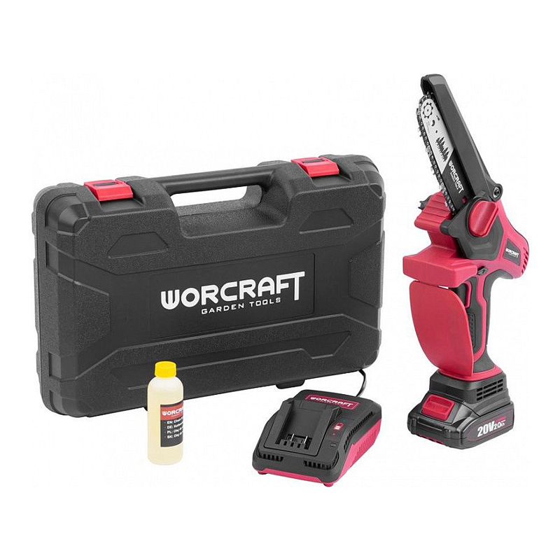 Pila řetězová AKU WORCRAFT CHS-S20LiBPM - rozbaleno - podřený kufr