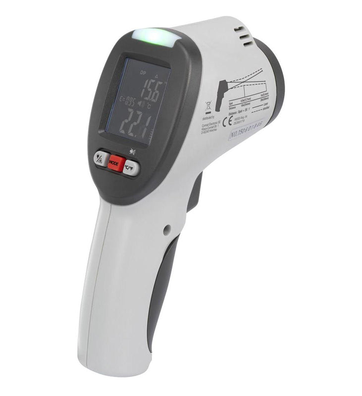Teploměr bezkontaktní Voltcraft IR-SCAN-350RH (rosný bod) - rozbaleno - mírně poškozený obal