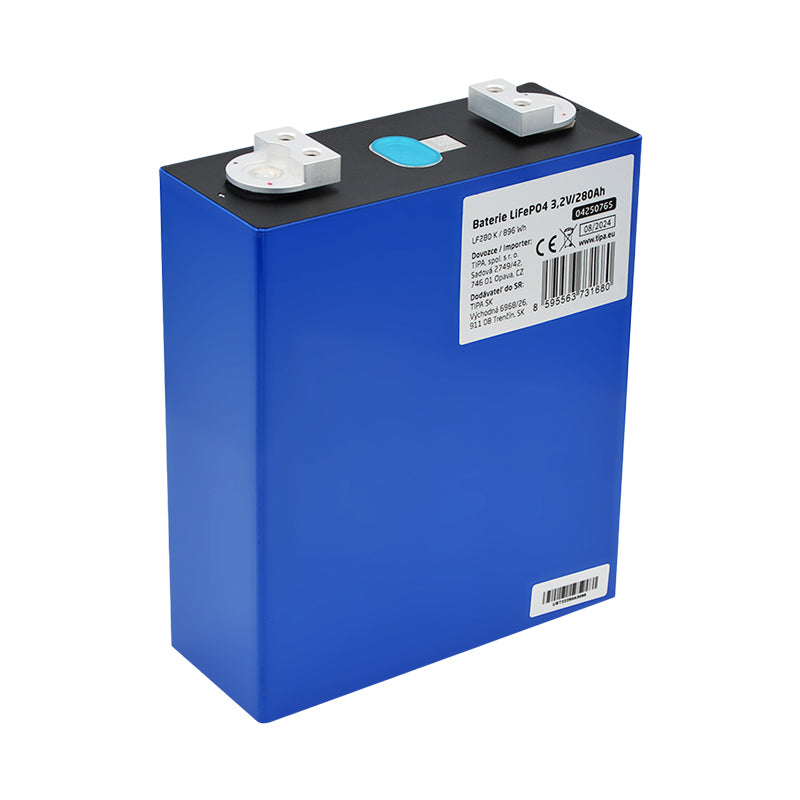 Baterie LiFePO4 3,2V/280Ah 896Wh - rozbaleno - mírně naražený spodní roh/tělo