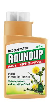 ROUNDUP Fast bez glyfosátu - koncentrát EVERGREEN 250ml - expirace 01/2026