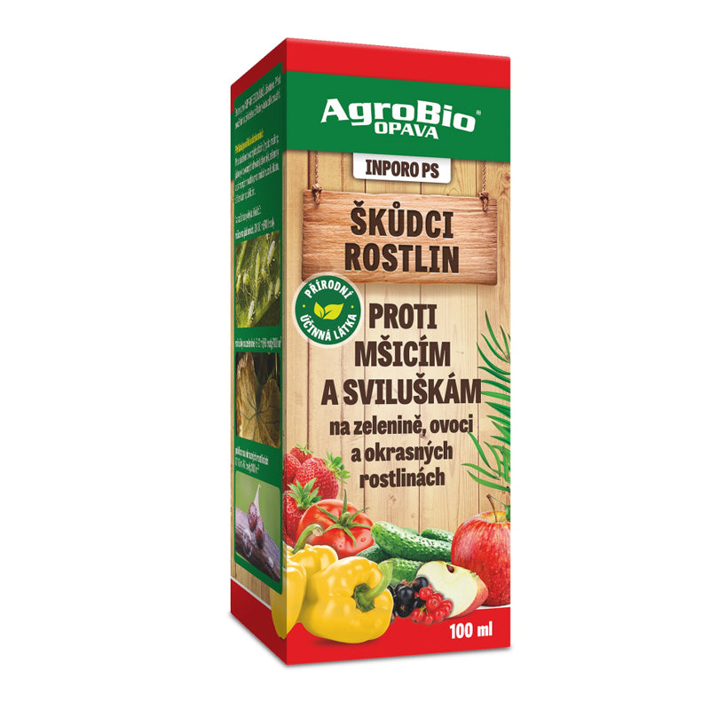 Přípravek proti mšicím a sviluškám AGROBIO Inporo 100ml - expirace 12. 6. 2025