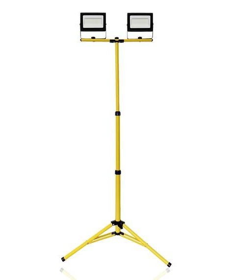 LED reflektor LTC LXLA343 2x50W se stojanem - rozbaleno - roztržený obal