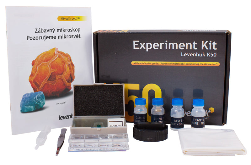 Sada experimentální LEVENHUK K50 - rozbaleno