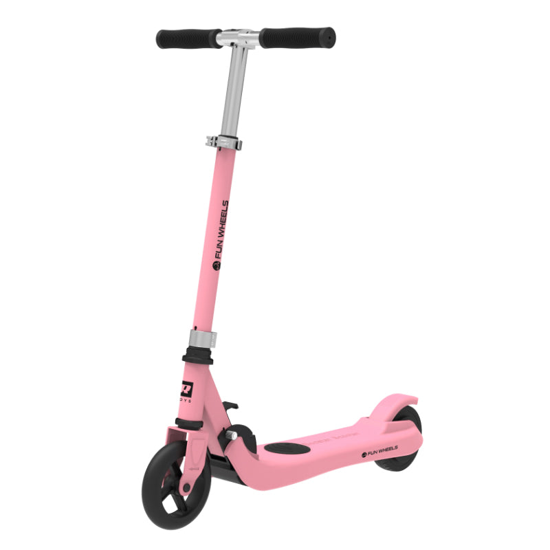 Koloběžka elektrická REBEL Fun Wheels Pink dětská - rozbaleno