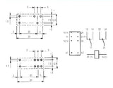 Relé 24V 10A/250VAC  1x přep.  RELEF4031-24