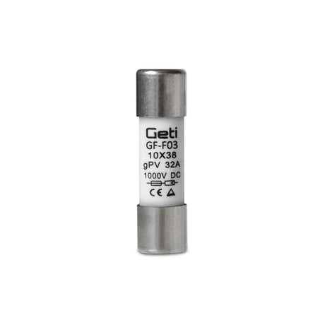 Pojistka GETI GF-F03 pro fotovoltaické systémy 32A/1000V DC