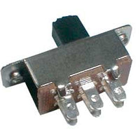 Přepínač šoupátkový-střední 2pol./6pin ON-ON (12V)