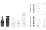 Konektor pro solární panely MC4-F