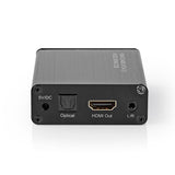 Převodník HDMI/Jack 3,5mm+Toslink NEDIS VEXT3470AT