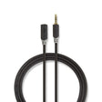 Kabel Jack 3,5mm konektor/Jack 3,5mm zdířka 1m NEDIS CABW22000AT10