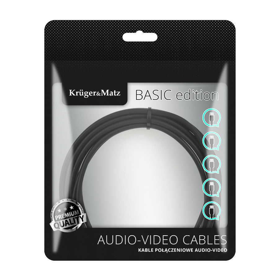 Kabel KRUGER & MATZ KM1238 Basic HDMI / micro HDMI 1,8m