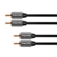 Kabel 2x Cinch konektor/2x Cinch konektor 1m KRUGER & MATZ KM0304