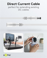 Kabel prodlužovací DC GOOBAY 76676 5m