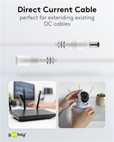 Kabel prodlužovací DC GOOBAY 76680 5m