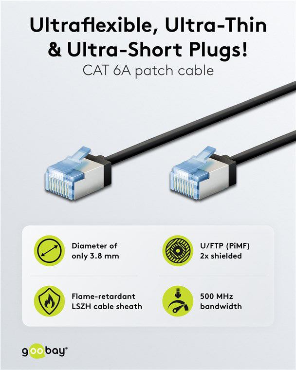 Kabel UTP RJ45/RJ45 GOOBAY 74318 1m