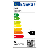 Žárovka LED E14  6W C37 bílá přírodní GETI SAMSUNG čip