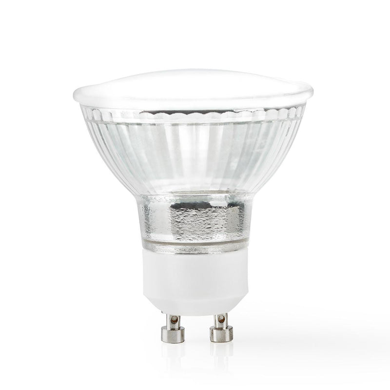 Smart LED žárovka GU10 4.5W teplá bílá NEDIS WIFILW11CRGU10 WiFi Tuya