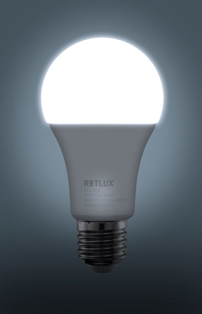 Žárovka LED E27 20W A67 bílá přírodní RETLUX RLL 464