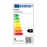 Žárovka LED E14 8W G45 bílá přírodní REBEL ZAR0520-1
