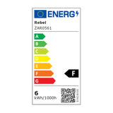 Žárovka LED MR16 6W bílá studená REBEL ZAR0561