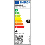 Žárovka Filament E27 4W bílá teplá TRIXLINE G95