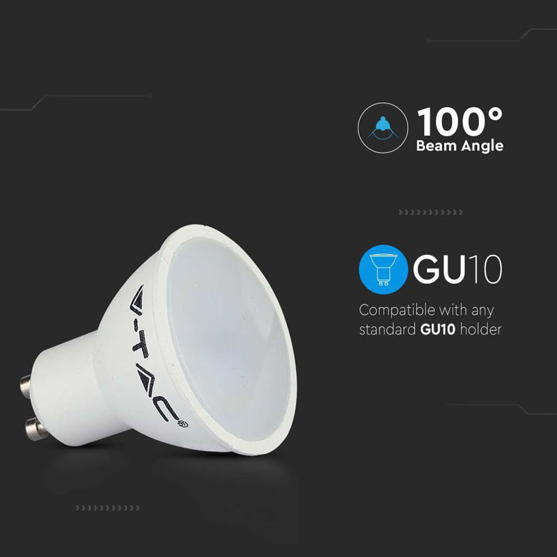 Žárovka LED GU10 4,5W SPOT bílá přírodní V-TAC VT-1975