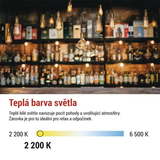 Žárovka LED E27 4,5W ST64 bílá teplá EMOS Z57032 Vintage