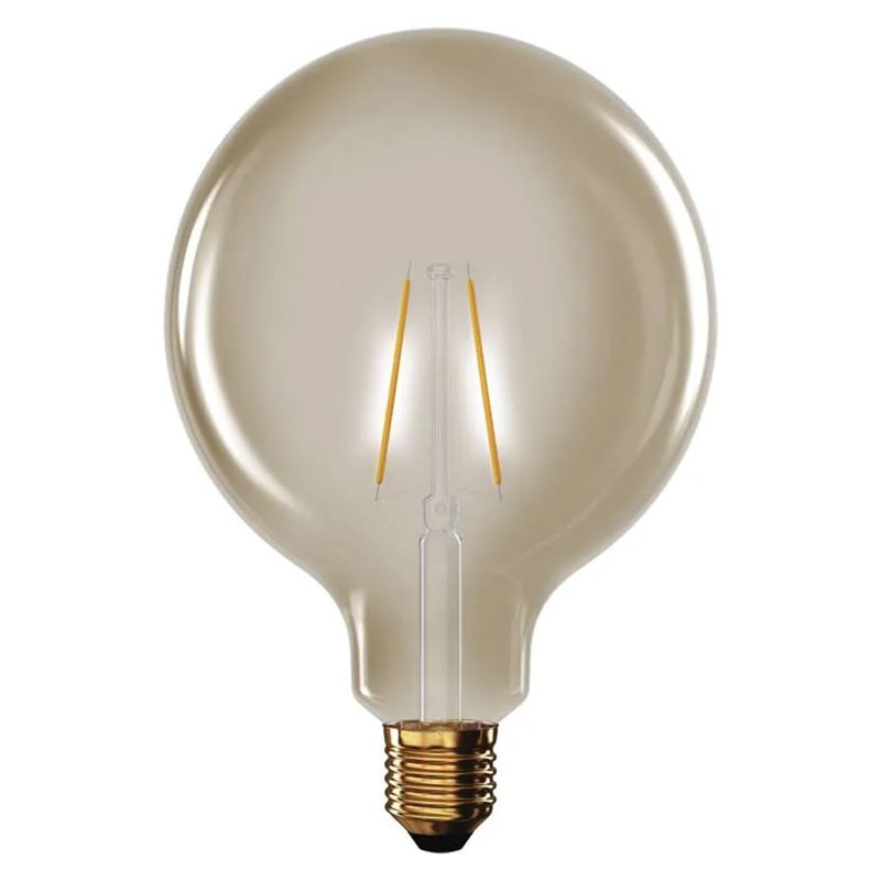 Žárovka LED E27 4,5W G125 bílá teplá EMOS Z58032 Vintage