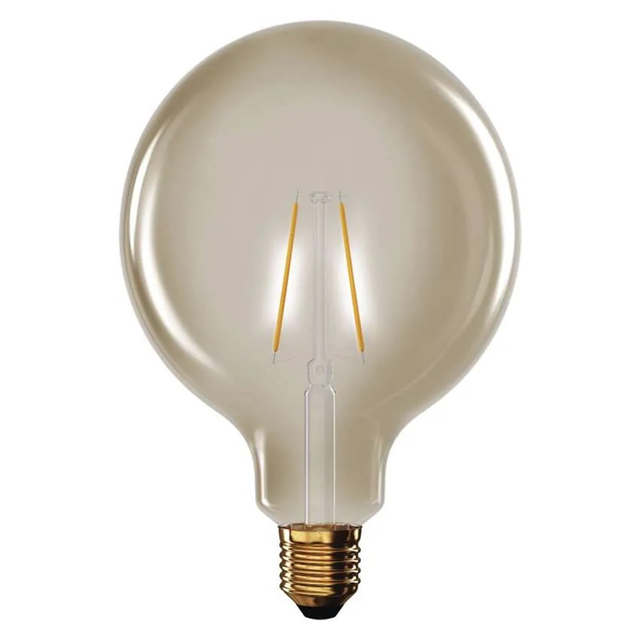 Žárovka LED E27 4,5W G125 bílá teplá EMOS Z58032 Vintage