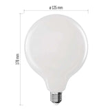 Žárovka Filament LED E27 11W G125 bílá přírodní EMOS ZF2D63 (100W)