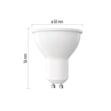 Žárovka LED GU10 5,8W MR16 bílá teplá EMOS ZQ8E32N
