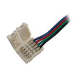 Spojka nepájivá pro RGB LED pásek 5050 30,60LED/m 10mm s vodičem