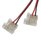 Spojka nepájivá pro LED pásek 5050, 5630 30,60LED/m 10mm s vodičem, voděodolný IP68