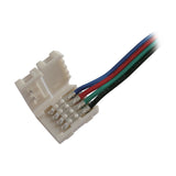 Spojka nepájivá pro RGB LED pásek 5050 30,60LED/m 10mm s vodičem, voděodolný IP68