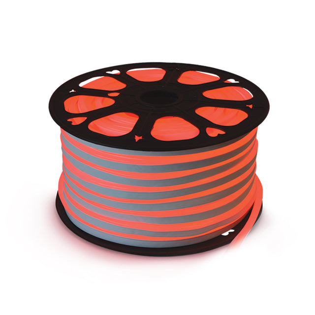 LED neon flexi hadice 230V 120LED/m 12W/m červená 50m