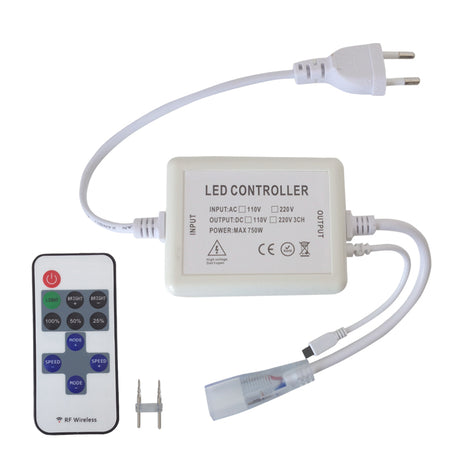 Ovladač pro LED pásek s čipem 2538 IR 230V