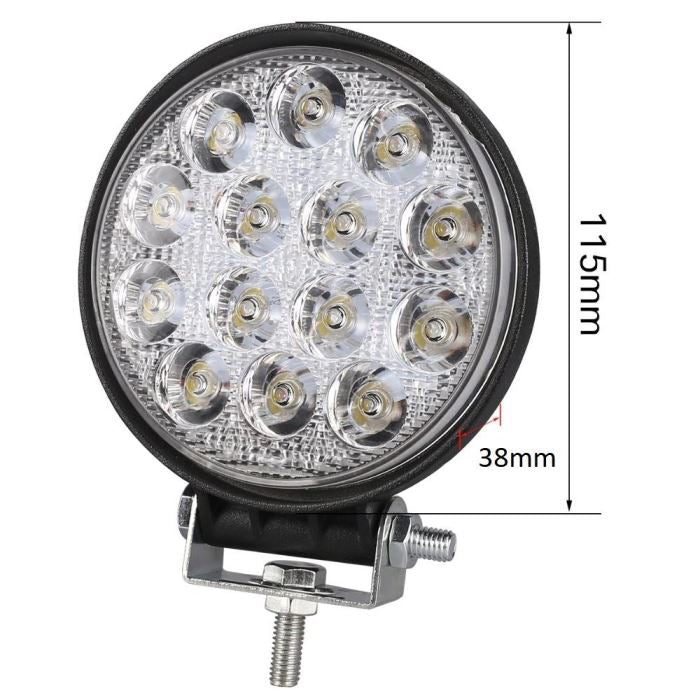 Světlo na pracovní stroje LED T767A, 10-30V/42W