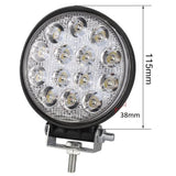 Světlo na pracovní stroje LED T767A, 10-30V/42W