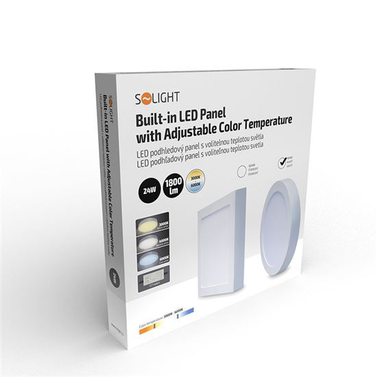 LED panel SOLIGHT WD174 24W