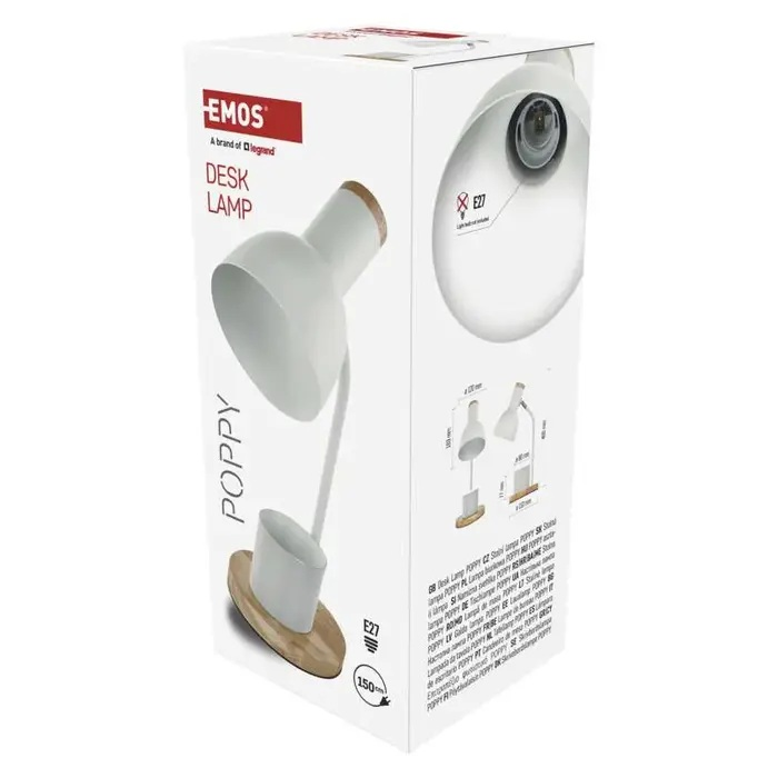 Lampa stolní EMOS Z7640W Poppy