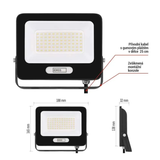 LED reflektor EMOS ZS2244B Glaro 50W