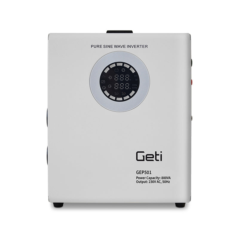 Zdroj záložní GETI GEP501 sinus 500W nástěnný (800VA)