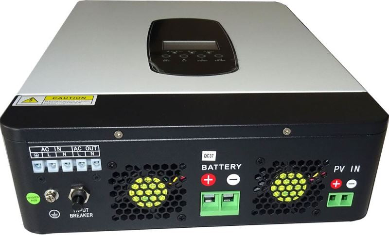 Měnič napětí hybridní CARSPA MKS-2.2K, DC/AC 12V/1800W,regul.MPPT