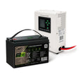 Zdroj záložní GETI GEP301LF sinus 300W (500VA) + baterie LiFePO4 100Ah