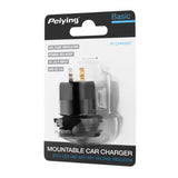 Nabíječka USB PEIYING PY-CHR0007 s QC a měřičem napětí