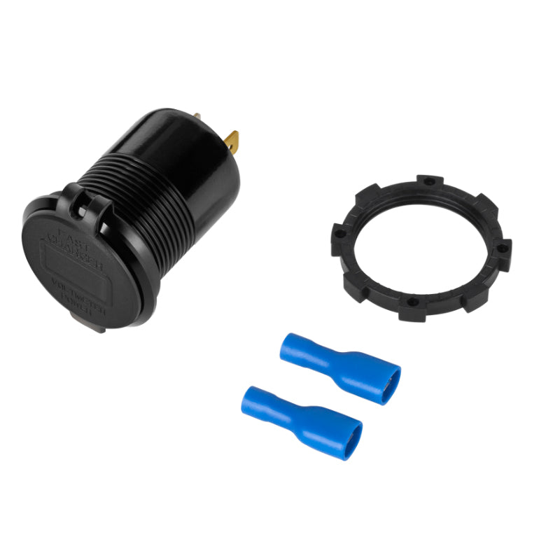 Nabíječka USB PEIYING PY-CHR0007 s QC a měřičem napětí