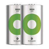 Baterie D (R20) nabíjecí 1,2V/3000mAh GP Recyko 2ks