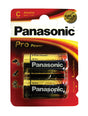 Baterie C (R14) alkalická PANASONIC Pro Power 2ks / blistr