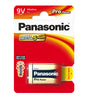 Baterie 6F22 (9V) alkalická PANASONIC Pro Power 1ks / blistr